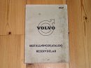 Volvo reservedels katalog